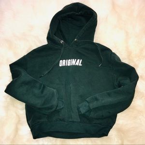 Dark green hoodie